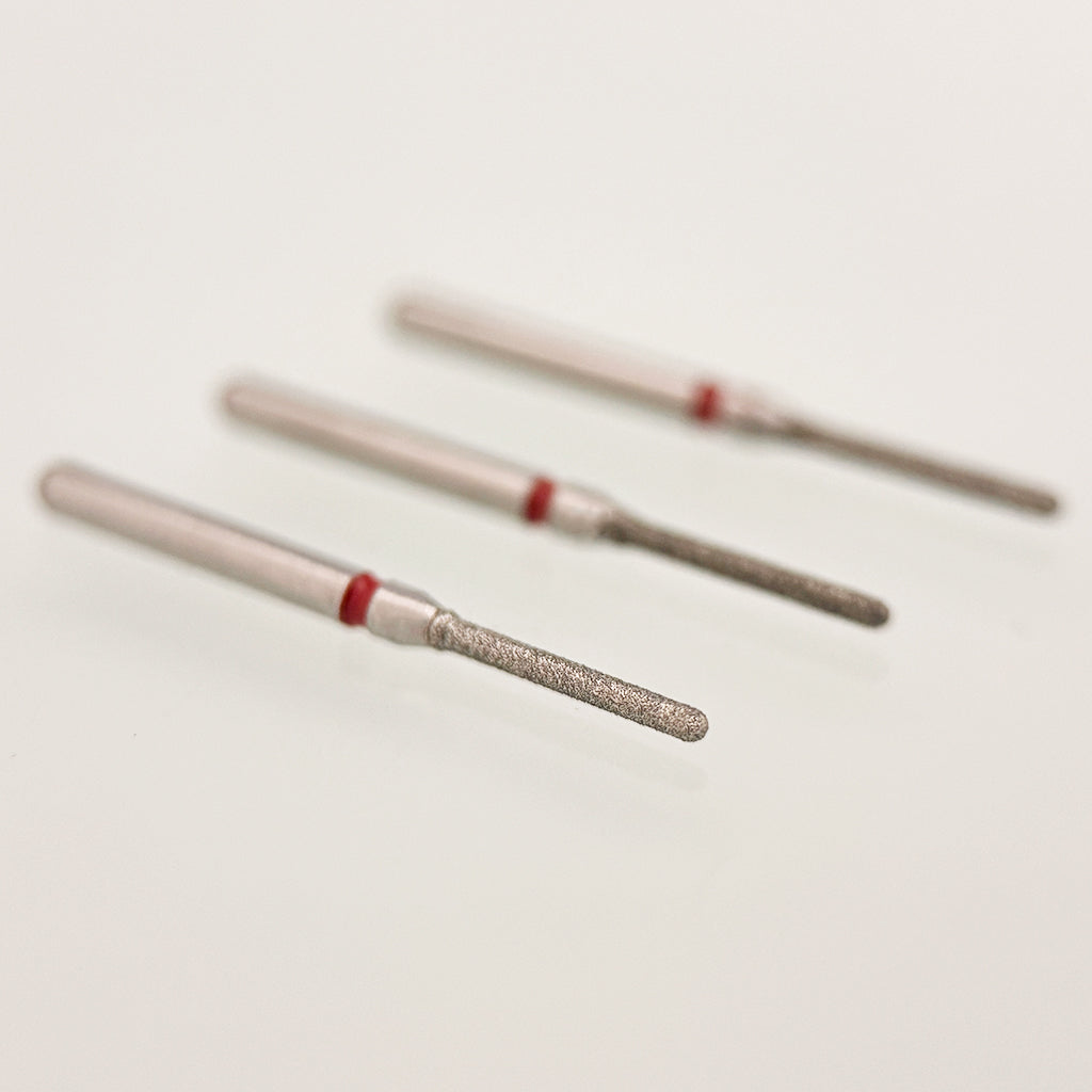 Dental Diamond Bur FG Round End Cylinder 881-009