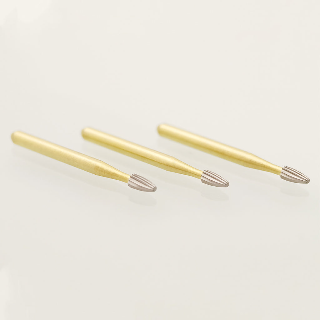 Dental Carbide Burs Trimming & Finishing Egg FG 7404
