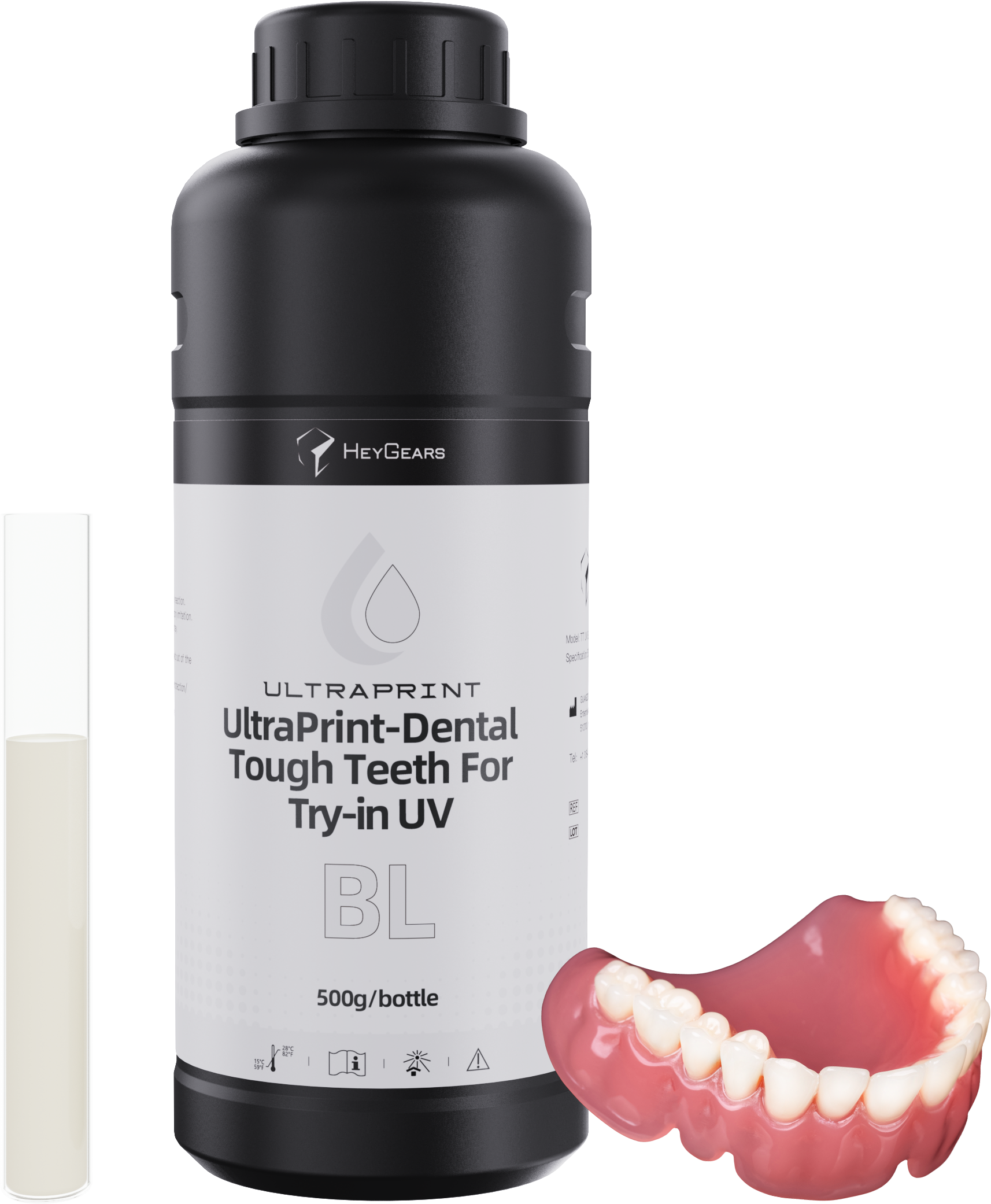 Tough Teeth For Try-in UV-BL-V1.0-500g